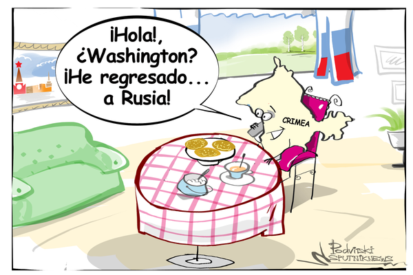 Celosos por Crimea - Sputnik Mundo