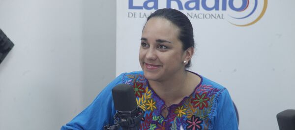 Gabriela Rivadeneira, presidenta de la Asamblea de Ecuador - Sputnik Mundo