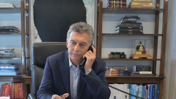 Mauricio Macri, presidente de Argentina (archivo) - Sputnik Mundo