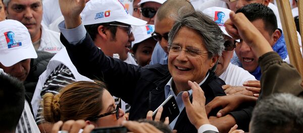 Guillermo Lasso, candidato a la presidencia de Ecuador - Sputnik Mundo