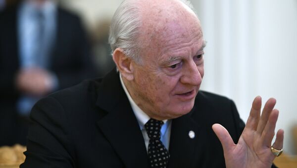 Staffan de Mistura, enviado especial de la ONU para Siria - Sputnik Mundo