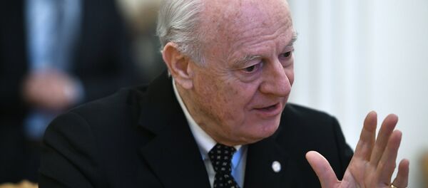 Staffan de Mistura, enviado especial de la ONU para Siria - Sputnik Mundo