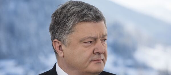 Petró Poroshenko, presidente de Ucrania - Sputnik Mundo