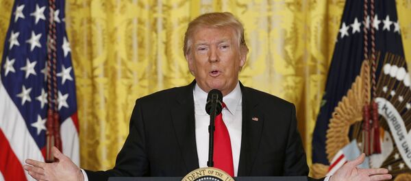 Donald Trump, presidente de EEUU - Sputnik Mundo