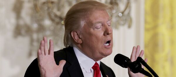 Donald Trump, presidente de EEUU - Sputnik Mundo