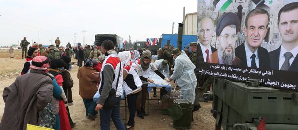 Situación humanitaria en Alepo, Siria Situación humanitaria en Alepo, Siria - Sputnik Mundo