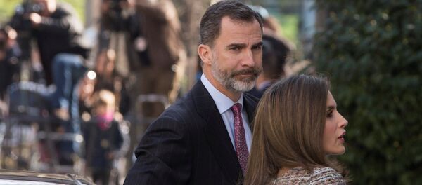 Los monarcas Felipe VI y la reina Letizia - Sputnik Mundo
