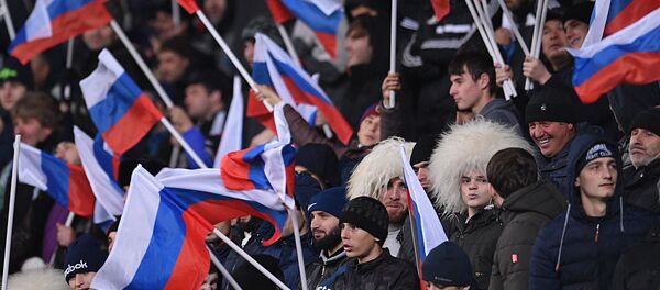 Hinchas rusos (archivo) - Sputnik Mundo