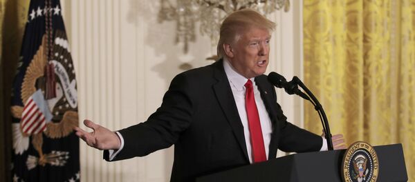 Donald Trump, presidente de EEUU - Sputnik Mundo