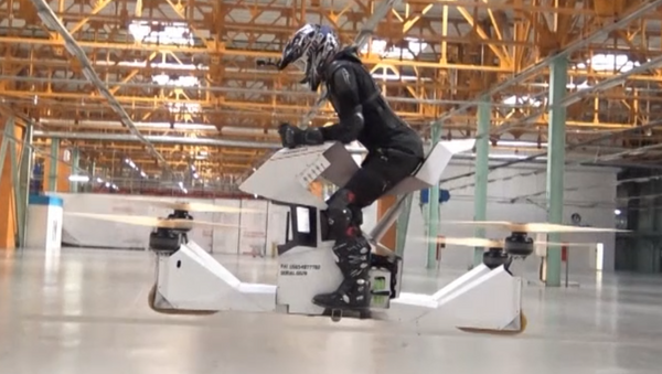 La 'aeromoto' rusa 'Scorpion 3' - Sputnik Mundo