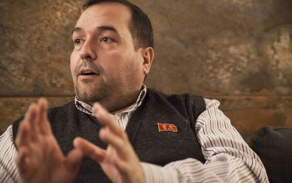 Alejandro Cao de Benós durante su entrevista con Sputnik. Alejandro Cao de Benós durante su entrevista con Sputnik. - Sputnik Mundo