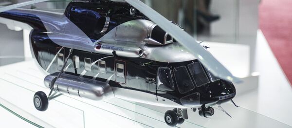 Maqueta de helicóptero polivalente Mi-171A2 - Sputnik Mundo