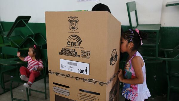 Elecciones presidenciales en Ecuador (archivo) - Sputnik Mundo