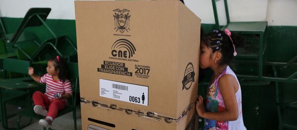 Elecciones presidenciales en Ecuador (archivo) - Sputnik Mundo