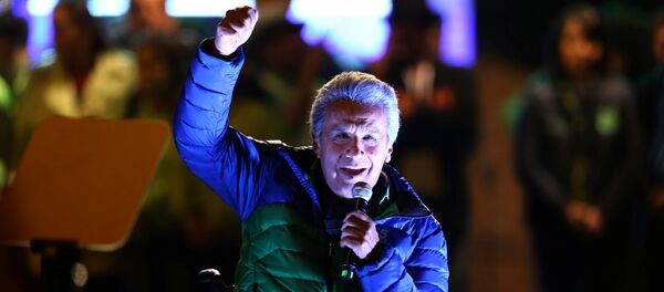 Lenín Moreno, presidente electo de Ecuador Lenín Moreno, presidente electo de Ecuador - Sputnik Mundo