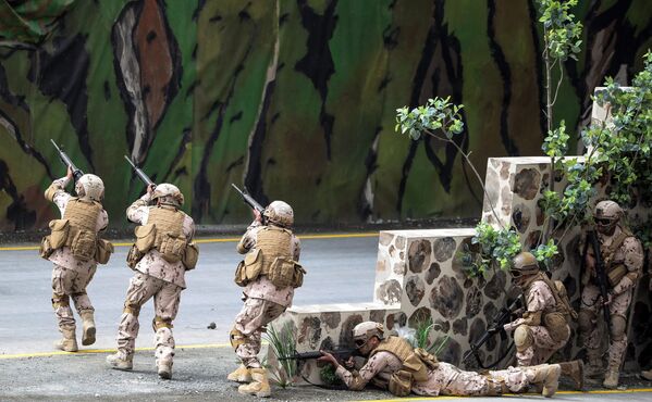 Defensa a ultranza: la apertura de la exposición internacional IDEX 2017 Defensa a ultranza: la apertura de la exposición internacional IDEX 2017 - Sputnik Mundo