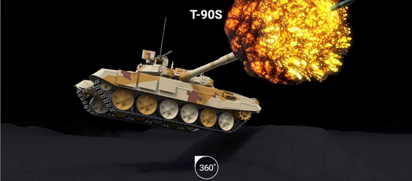 El tanque T-90S - Sputnik Mundo