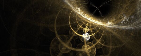 Agujero negro (ilustración) - Sputnik Mundo