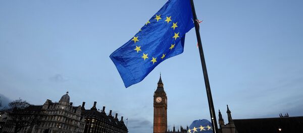 La bandera de la UE en Londres - Sputnik Mundo