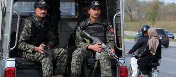 La policía de Pakistán - Sputnik Mundo