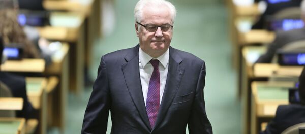 Vitali Churkin, embajador de Rusia ante la ONU - Sputnik Mundo