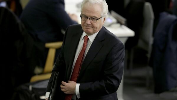 El fallecido Vitali Churkin, embajador permanente de Rusia ante la ONU - Sputnik Mundo