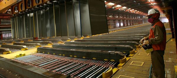 Mina Escondida de la empresa controladora BHP Billiton - Sputnik Mundo