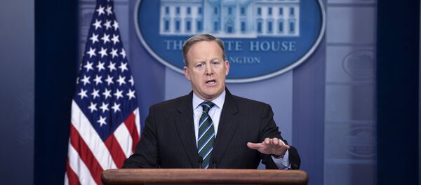 Sean Spicer, portavoz de la Casa Blanca - Sputnik Mundo