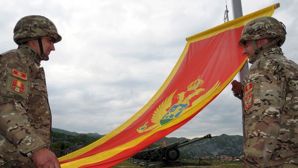 Soldados del Ejército montenegrino (archivo) - Sputnik Mundo