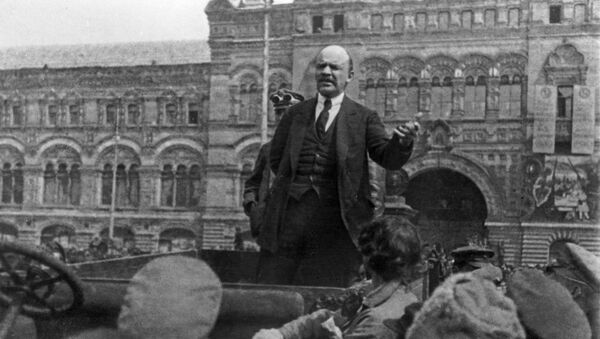 Vladímir Lenin, principal dirigente de la Revolución de Octubre de 1917 - Sputnik Mundo