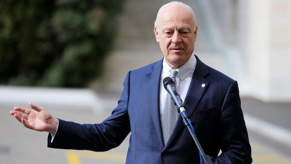 Staffan de Mistura, enviado especial de la ONU para Siria - Sputnik Mundo