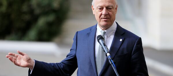Staffan de Mistura, el enviado de la ONU para Siria - Sputnik Mundo