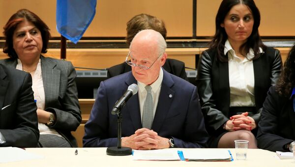 Staffan de Mistura, enviado especial de la ONU para Siria - Sputnik Mundo