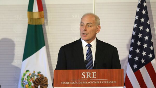 John Kelly, el secretario del Departamento de Seguridad Nacional de EEUU - Sputnik Mundo