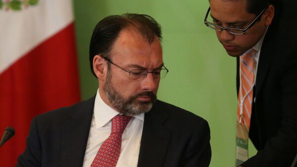 Luis Videgaray, canciller de México - Sputnik Mundo