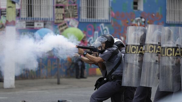 Policía de Brasil (archivo) - Sputnik Mundo