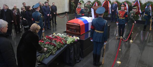 Ceremonia de despedida de Vitali Churkin - Sputnik Mundo