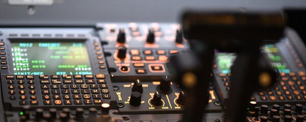 En un avión - Sputnik Mundo