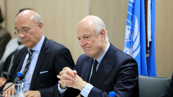 Staffan de Mistura, enviado especial de la ONU para Siria - Sputnik Mundo