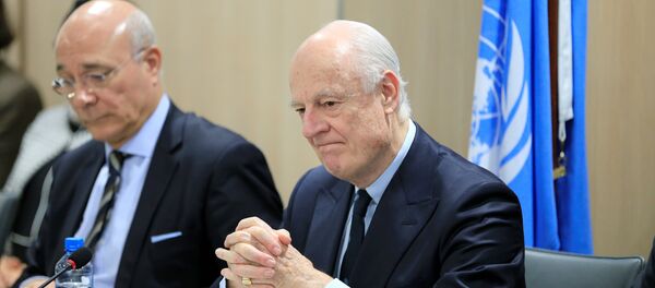 Staffan de Mistura, enviado especial de la ONU para Siria - Sputnik Mundo