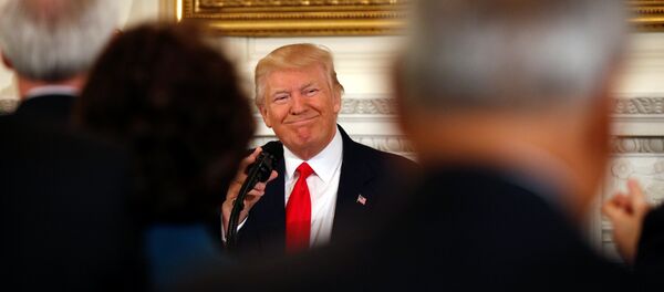 Donald Trump, presidente de EEUU - Sputnik Mundo