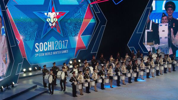 Сeremonia de apertura de los Juegos Militares en Sochi - Sputnik Mundo