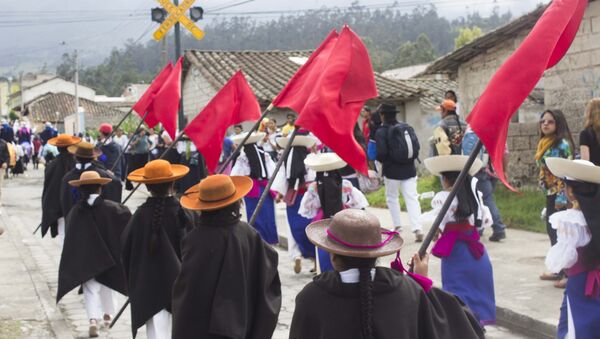 Pawkar raymi (archivo) Pawkar raymi (archivo) - Sputnik Mundo