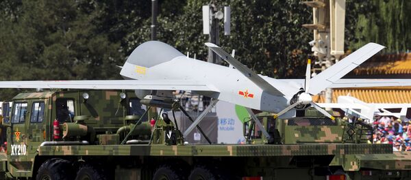Un dron polivalente Wing-Loong (archivo) - Sputnik Mundo