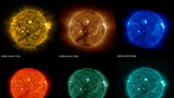 Primeras imágenes del Sol del GOES-16 - Sputnik Mundo