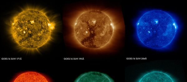 Primeras imágenes del Sol del GOES-16 - Sputnik Mundo