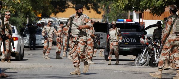 Grupos paramilitares pakistaníes (archivo) - Sputnik Mundo