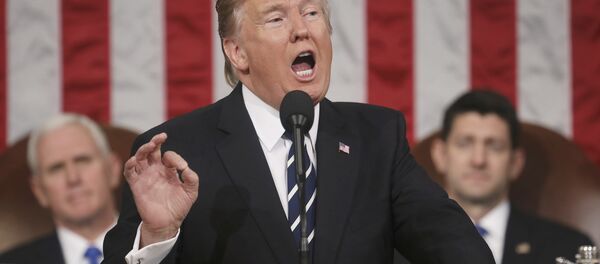 Donald Trump, presidente de EEUU - Sputnik Mundo