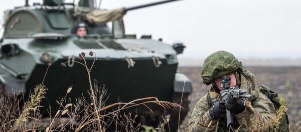 Учения ВДВ России, Белоруссии и Сербии Славянское братство-2016 - Sputnik Mundo