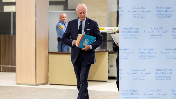 Staffan de Mistura, enviado especial de la ONU para Siria - Sputnik Mundo